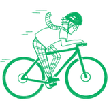 Icon Firmenfahrrad oder DVB-Monatskarte