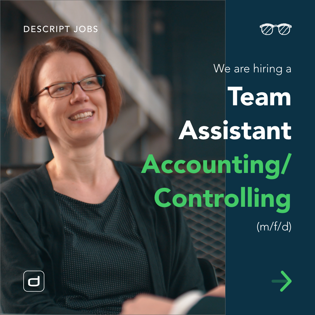 Wir suchen eine Teamassistenz Buchhaltung / Controlling